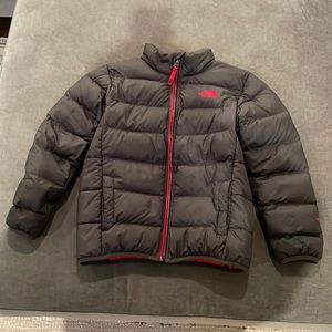 Boys North Face puffer jacket